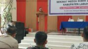 Ketum SMSI Resmi Buka UKW 53 Labuhanbatu Bersama UPDM