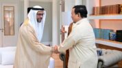 Presiden Prabowo Saat Menerima Kunjungan Dari Menteri Energi dan Infrastruktur Uni Emirat Arab (UEA) Suhail Mohamed Al Mazrouei