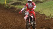 CRF250R Arsenio Raih Podium Tiga di Seri Pembuka Kejurnas Motocross 2025