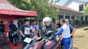 Asmo Sulsel Latih Siswa SMAN 14 Gowa Safety Riding Bareng Honda PCX160