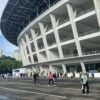 Suasana Kawasan Stadion Utama Gelora Bung Karno (SUGBK)