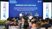 Wakil Ketua Umum Kamar Dagang dan Industri (Kadin) Indonesia, Andi Muhammad Yuslim Patawari menjadi narasumber dalam forum bisnis Indonesia Catalogue Expo and Forum (ICEF) dan Indonesia Procurement Forum & Expo (IPFE) di JIExpo Kemayoran, Jakarta