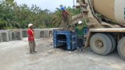 Kalla Beton Pasok Produk U-Ditch untuk Perkuat Infrastruktur Drainase di Proyek Jalan IKN