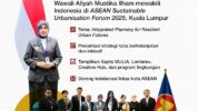 Pemerintah Kota Makassar turut ambil bagian dalam ASEAN Sustainable Urbanisation Forum 2025 yang digelar di Kuala Lumpur, Kamis (14/8/2025).